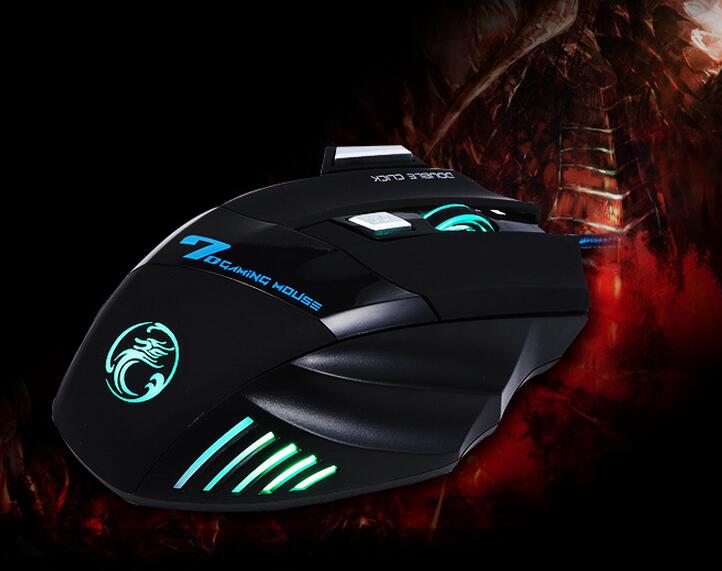 New 2400DPI 7D USB wired gaming optical mouse 